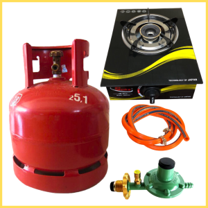 Bộ Bình Bếp Gas Đơn Bình 6kg Van Dây Gas