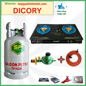 Bộ Bình Bếp Gas Đôi DICORY Bình Minh