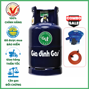 Bộ Bình Van Dây Gas Gia Đình Xanh Đen 12kg Chính Hãng Giao Nhanh 15 Phút