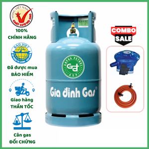Bộ Bình Van Dây Gas Gia Đình Xanh Ngọc 12kg Chính Hãng Giao Nhanh 15 Phút
