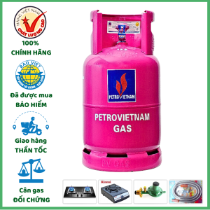 Bình Gas PetroVietnam Hồng 12kg Giá Tốt Giao Tận Nơi