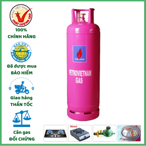 Bình Gas Petrovietnam Hồng 45Kg Chính Hãng Giao Tận Nơi