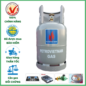 Bình Gas Petrovietnam Xám 12kg Giá Tốt Giao Tận Nơi