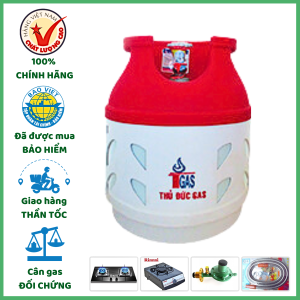 Bình Gas Thủ Đức Vỏ Bọc Nhựa 6kg Chống Nổ An Toàn