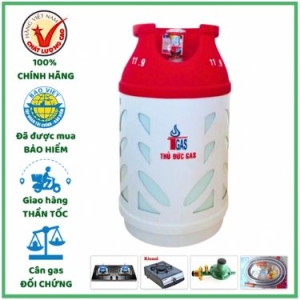 Bình Gas Thủ Đức Vỏ Bọc Nhựa 12kg Chống Nổ An Toàn