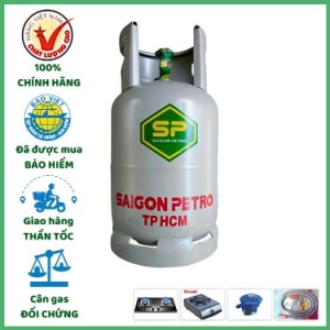 Bình Gas Saigon Petro Xám 12kg Giá Tốt Giao Tận Nơi