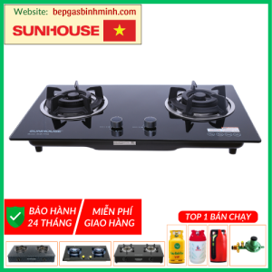 Bếp Gas Âm SUNHOUSE 7736 Chính Hãng