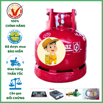 Bình Gas ELF Đỏ 6Kg Giá Tốt Giao Tận Nơi