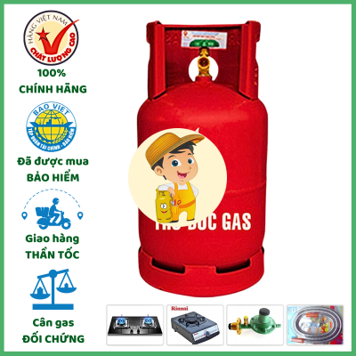Bình Gas Thủ Đức Đỏ 12kg Giá Tốt Giao Tận Nơi