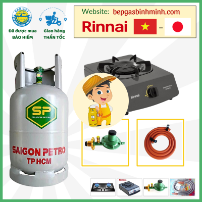 Combo Bộ Bình Bếp Gas Đơn RINNAI RV-MC15G