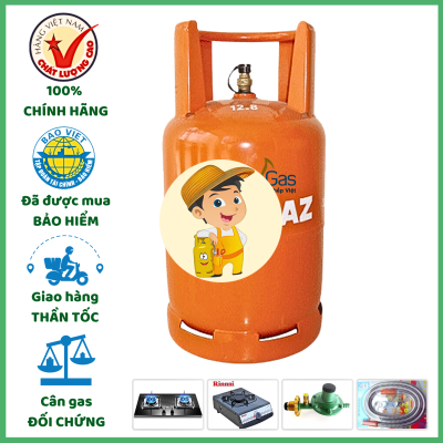 Bình Gas ToTal Gaz Cam 12kg Giá Tốt Giao Tận Nơi