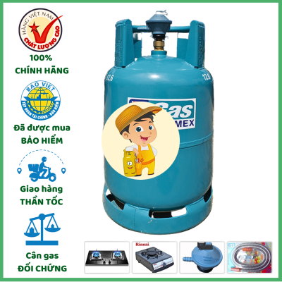 Bình Gas Petrolimex Van Lật 13Kg Giao Tận Nơi