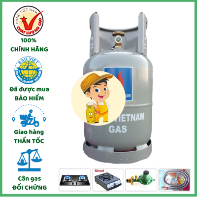 Bình Gas Petrovietnam Xám 12kg Giá Tốt Giao Tận Nơi