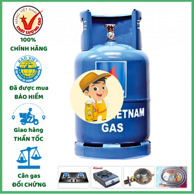 Bình Gas Petrovietnam xanh 12kg Giá Tốt Giao Tận Nơi