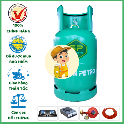 Bình Gas Saigon Petro Xanh Ngọc 12Kg Giao Tận Nơi