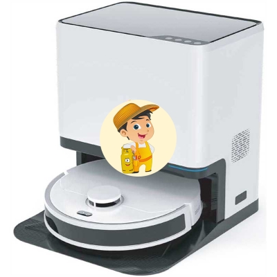 Robot hút bụi lau nhà tự động giặt giẻ sấy khô, diệt khuẩn Hubert HB-S79 - Của Đức