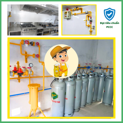Thiết Kế Thi Công Lắp Đặt Hệ Thống Gas