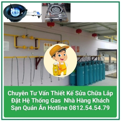 Tư Vấn Thiết Kê Sửa Chữa Hệ Thống Gas Công Nghiệp