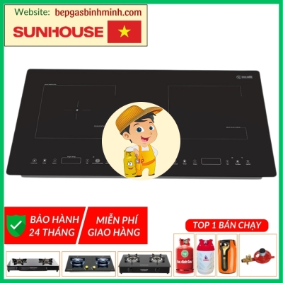 Bếp Từ Hồng Ngoại  Âm SUNHOUSE MMB9100VN 3600W