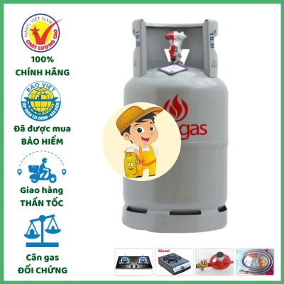 Bình Gas Nam Gas Xám 12kg Chính Hãng