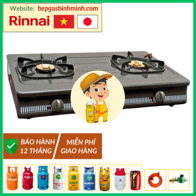 Bếp Gas Đôi Rinnai RV-770(G) Việt - Nhật Chính Hãng