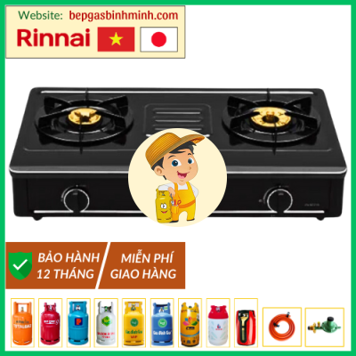 Bếp Gas Đôi Rinnai RV-B274SB(EB) Việt - Nhật