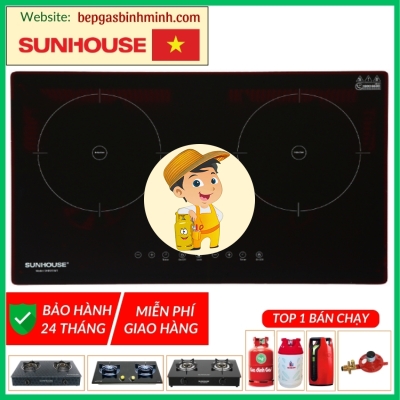 Bếp Từ Đôi Âm SUNHOUSE SHB9111MT 3600W