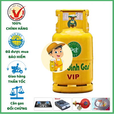 Bình Gas Hướng Dương Vàng 12kg Giá Tốt Giao Tận Nơi