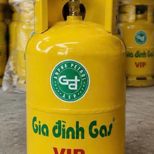Gas Gia Đình Vàng 12kg Chính Hãng – Giao Nhanh 15 Phút TPHCM