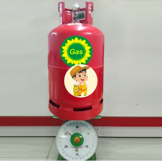 Bình Gas Hướng Dương Đỏ 12kg Giá Tốt Giao Tận Nơi