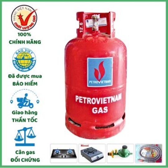 Bình Gas PetroVietnam Hồng 12kg Giá Tốt Giao Tận Nơi
