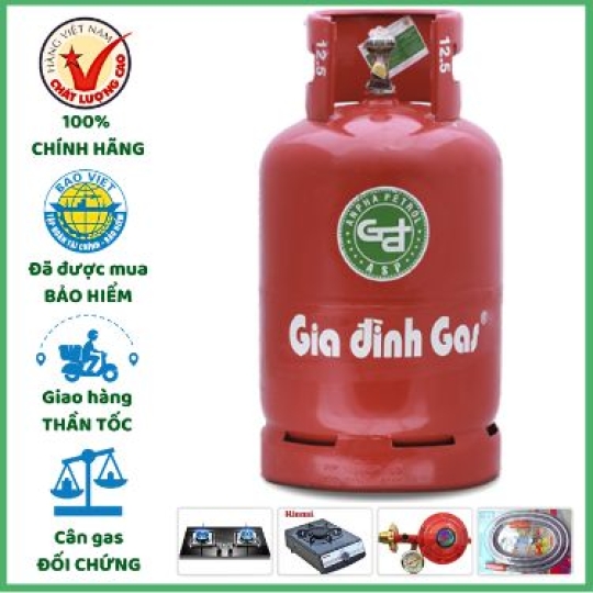Đại Lý Gas Gia Đình Đỏ 12kg Gas Gia Đình Xám 12kg Gas Vàng 12kg 
