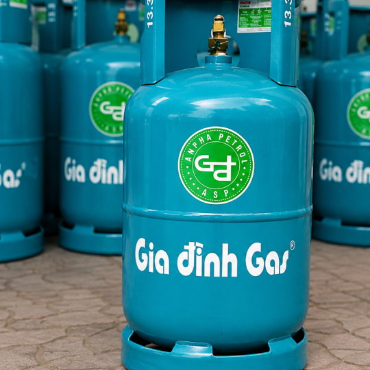 Gas Gia Đình Xanh Ngọc 12kg Chính Hãng Giá Tốt – Giao Nhanh 15 Phút Tại TP.HCM