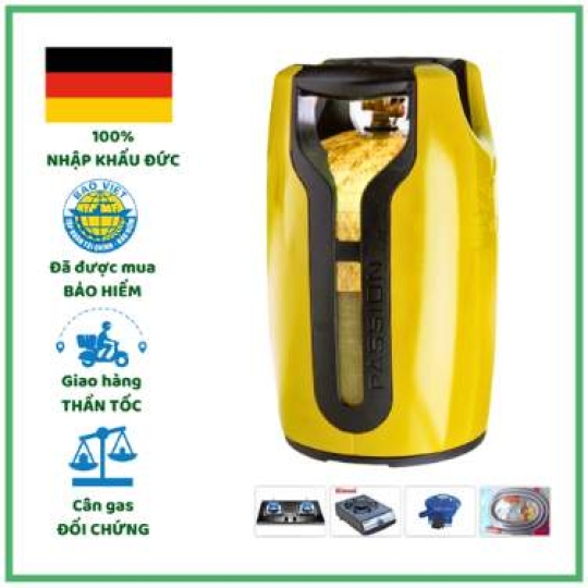 Bình Gas Miss Composite Đỏ 12kg Chống Cháy Nổ