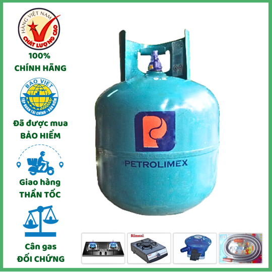 Bình Gas Petrolimex 9Kg Giá Tốt Giao Tận Nơi