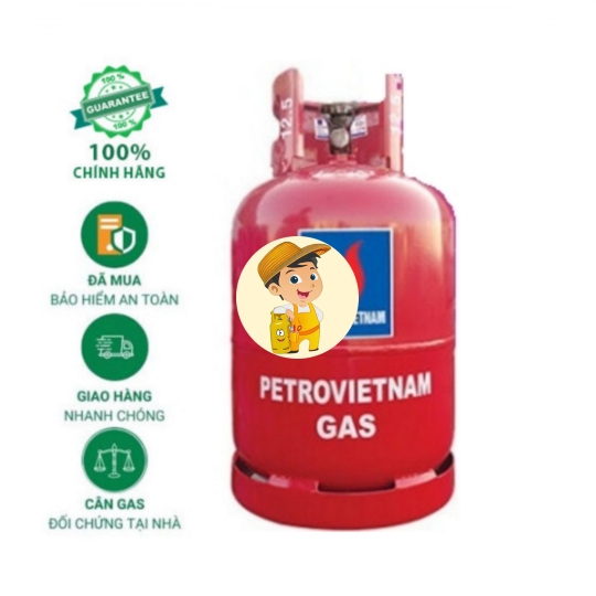 Gas Petrovietnam Đỏ 6kg Giá Tốt Giao Tận Nơi